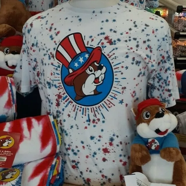 BUCEE'S BUCEES BUCKEES Limited Edition 4th of July TSHIRT 2021 27.