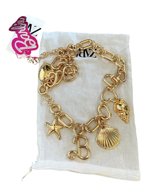 ZARA BARBIE™ MATTEL Charm Belt Golden Eu80/Us30 Ref 1856/804  display picture 1