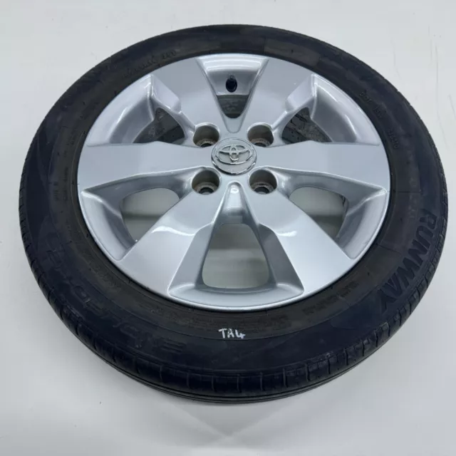 Toyota Aygo 14” Alloy Wheel Spare 4 Stud 42611-Yy360 155/65/R14 05-14 #Ta4