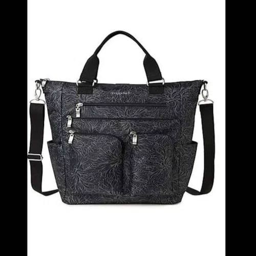 Baggallini All Set 3 in 1 Tote Backpack - Midnight Blossom