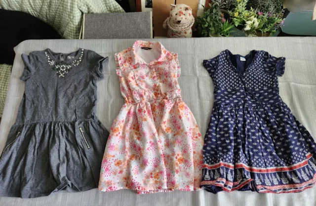 Pacchetto vestiti ragazze 7-8 anni 3x abito inc estate All About Emma