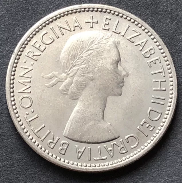 1953 Florin - Two Shillings Coin 2/-  Coronation Of Queen Elizabeth Ii