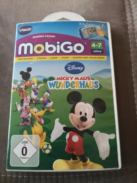 MobiGo: Micky Maus Wunderhaus [VTech] Modul mobiles Lernen ab 4-7 Jahren in OVP