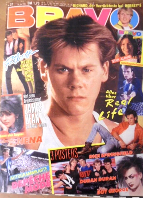 BRAVO  27 - 1984 D James Dean Atreju Depeche Mode RAFF Wham Nena Duran Limahl
