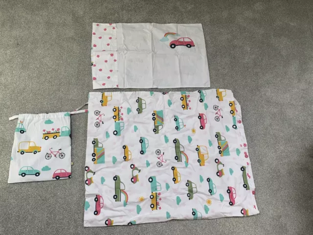 Frugi cot bed set top