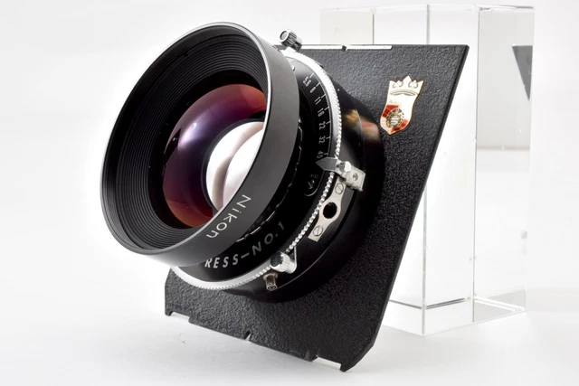NIKON NIKKOR-W 180MM F/5.6 Lens Copal 1 Toyo View Board [Near Mint