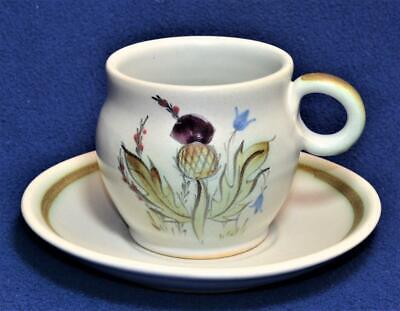 Cardo Buchan Ceramica Ceramiche Fatto Scozia Cardo Ware Set Tazza e Piattino #288/240 
