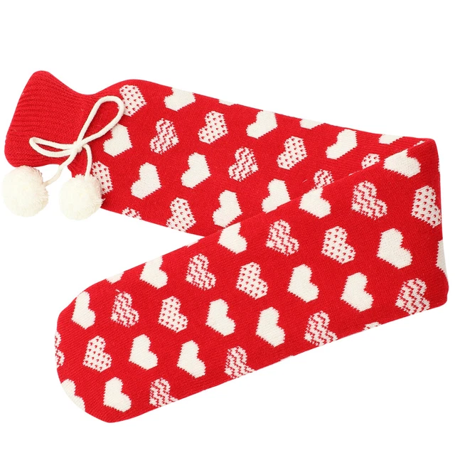 Polyester Long Water Injection Bag Refillable Hand Warmer Winter Bottles
