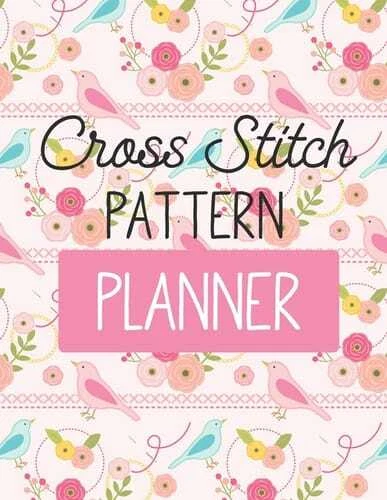 Cross Stitch Pattern Planner Cross Stitchers Journal DIY Crafters Hobbyists P YD