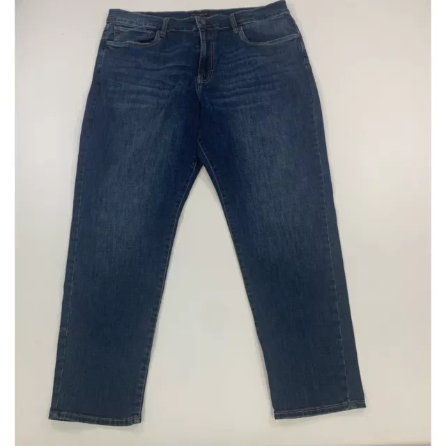 NEW! LUCKY BRAND Jeans Mens 38x30 Blue 412 Athletic Slim Straight Stretch  Denim $29.99 - PicClick