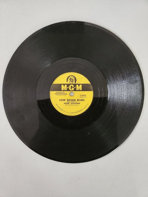 Hank Williams-Low Down Blues/You Better Keep It On Your Mind-1954 MGM- 78 RPM