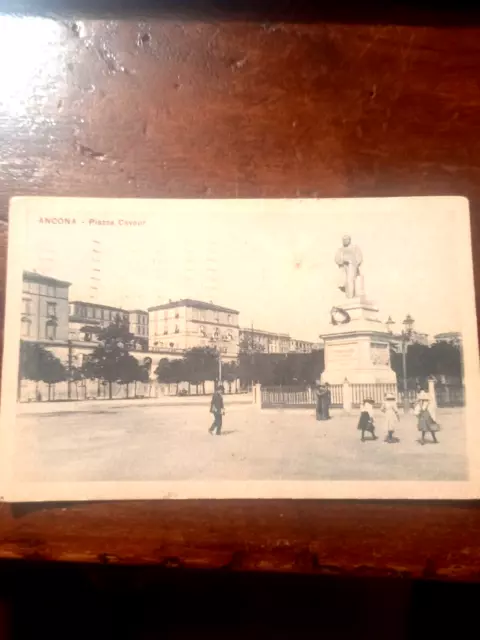 Cartolina Viaggiata, Ancona, Piazza Cavour, del 1923