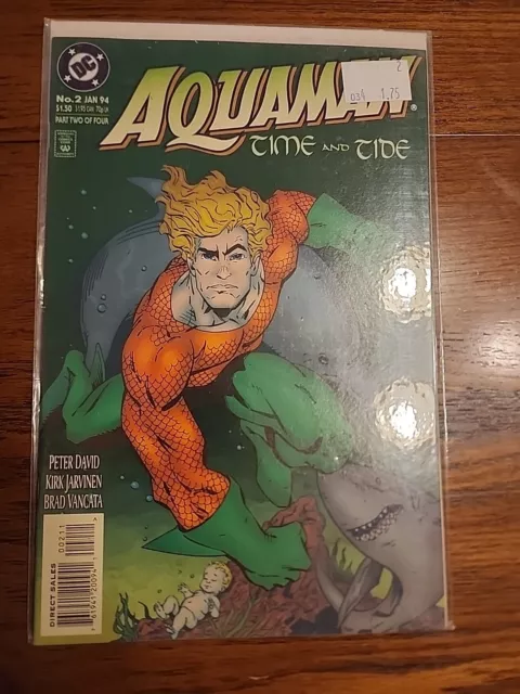 1994 Aquaman #2  Time and Tide DC Comics comic book