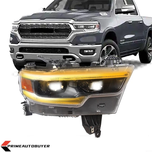 Module DRL (feux Jour) Compatible Dodge Ram 1500 TRX - Référence 6002TX0619C2 - Pour Clignotant, Remplacement Direct