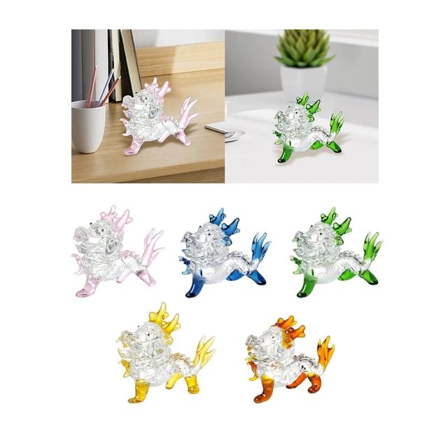 Figurine De Bureau Dragon Chinois, Jouet Flexible Dragon Chinois - Figurine Articulée - Impression 3D - Jouet Familial - Décoration De Table à Toucher Pour Table à Thé, Table De Chevet, Büc