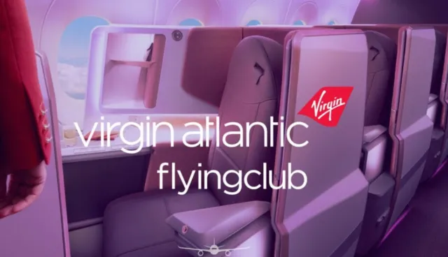 10,000 Virgin Atlantic Points Flight Air Miles