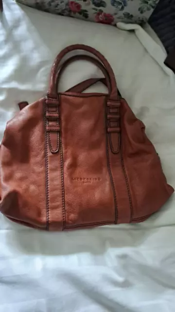 Braune Schultertasche von Liebeskind