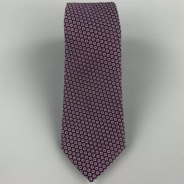 PAUL SMITH Violeta Punto Corbata de Seda