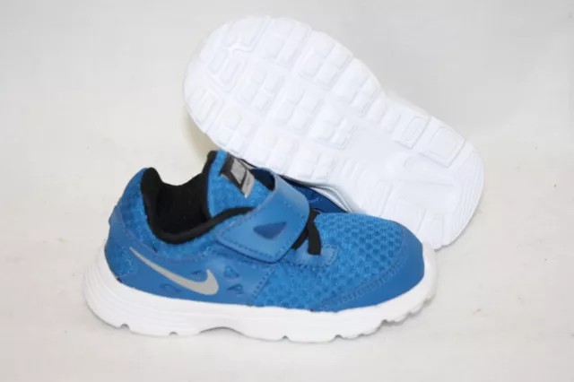 Boys Infant Toddler Nike Dual Fusion Lite 599293 404 Blue Sneakers Shoes