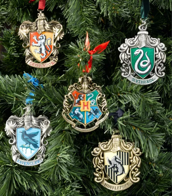 Harry Potter - Set ornements de sapin de Noël Hogwarts Noble Collection