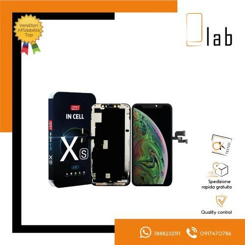 Display Lcd Touch Screen Per Apple Iphone Xs A-Si Zy Schermo Vetro