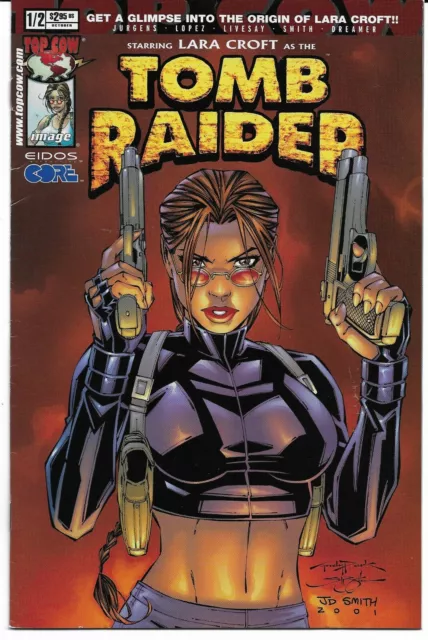 TOMB RAIDER (The Series) - Vol. 1 No. 1/2 (October 2001) ~ LARA CROFT