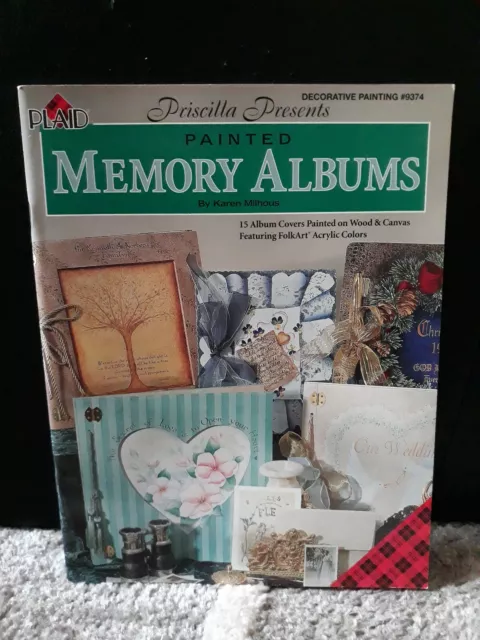 ⭐Álbumes de memoria pintados pintura 15 portadas de álbumes en madera/lona 36 pg, cuadros #9374 A6