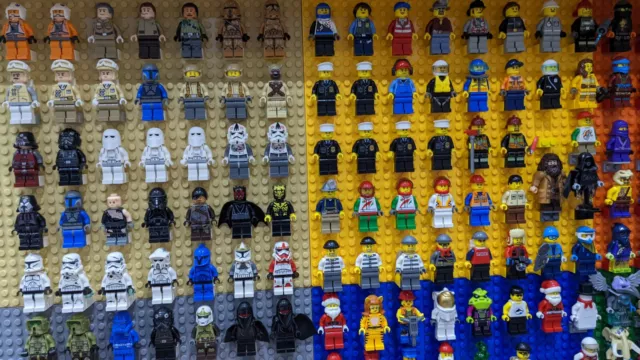 LEGO Minifig : Batman, Captain América, Avengers, Marvel Superman, Iron Man...
