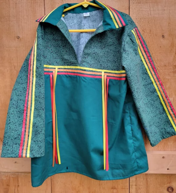 Child's Size 8 Ribbon Shirt powwow regalia FREE SHIPPING