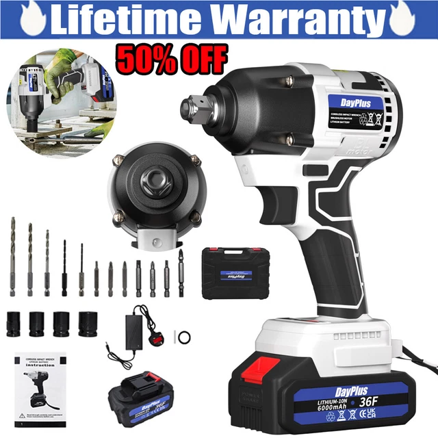 WHEEL IMPACT WRENCH Electric Drill for Car Tyre Auto Scaffolding Lug