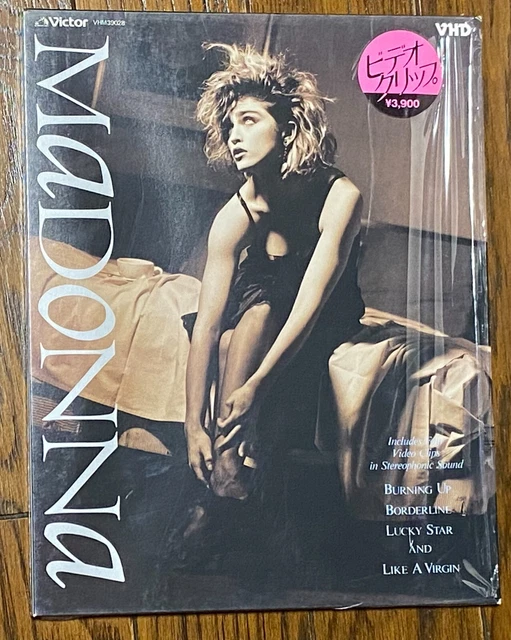 MADONNA Video Clips 4 tracks JAPAN VHD VIDEO DISC VICTOR VHM39028 shrink MADONNA Video Clips 4 tracks JAPAN VHD VIDEO DISC VICTOR VHM39028 shrink