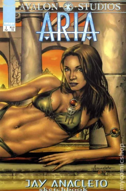 Aria Jay Anacleto Sketchbook 1A FN+ 6.5 1999 Stock Image