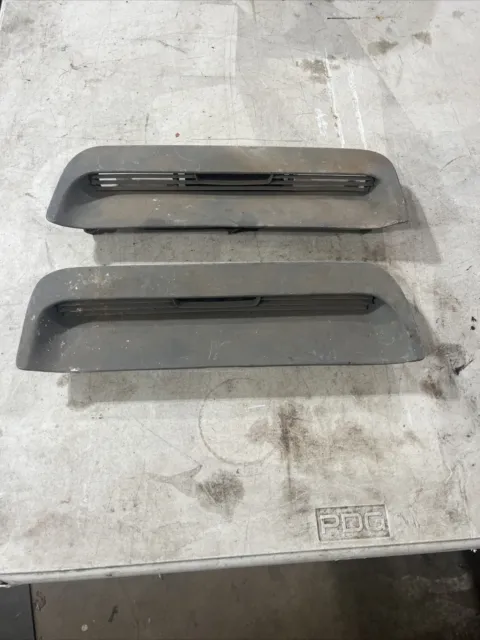 1967 1968 Ford Mustang Hood Turn Signal Inserts With light housings