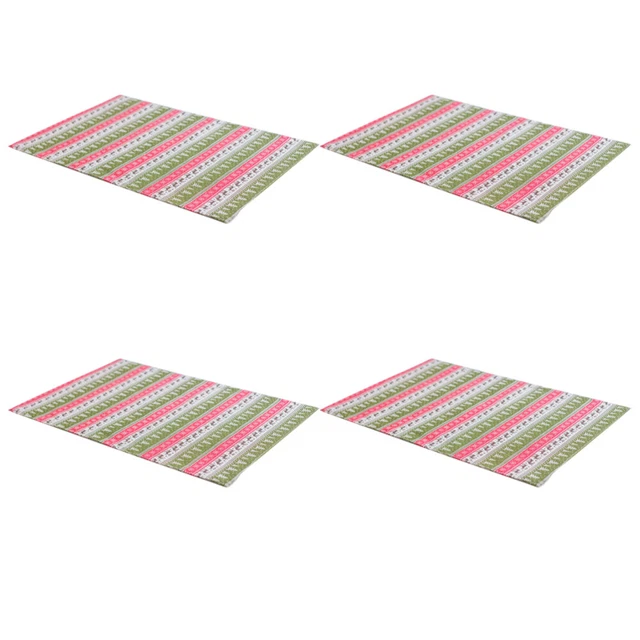 4 Pcs Tischset Urlaub Tischsets Weihnachten Wenig Frisch Serviette Student