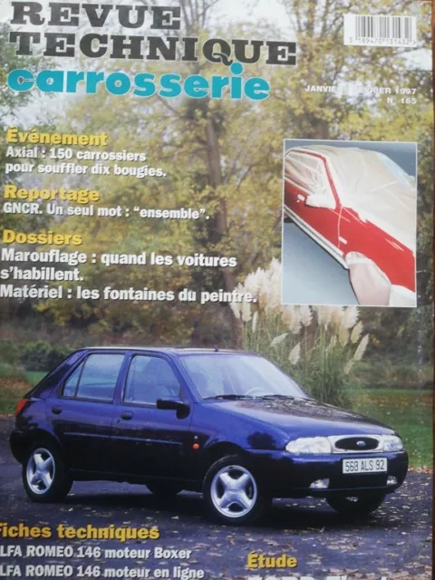 Neuf !  FORD FIESTA Revue technique CARROSSERIE RTA 165 1997