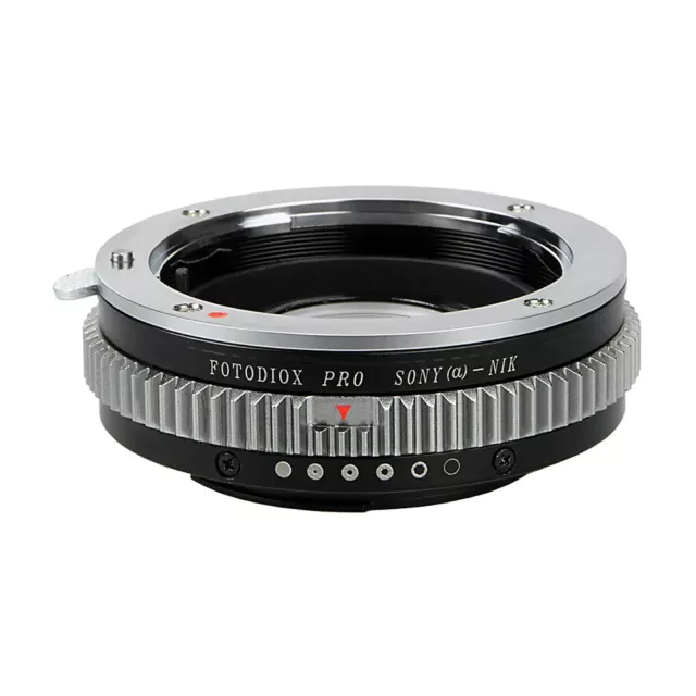 Fotodiox Pro Lens Adapter Sony Alpha A-Mount (Minolta AF) Lens to Nikon F Camera