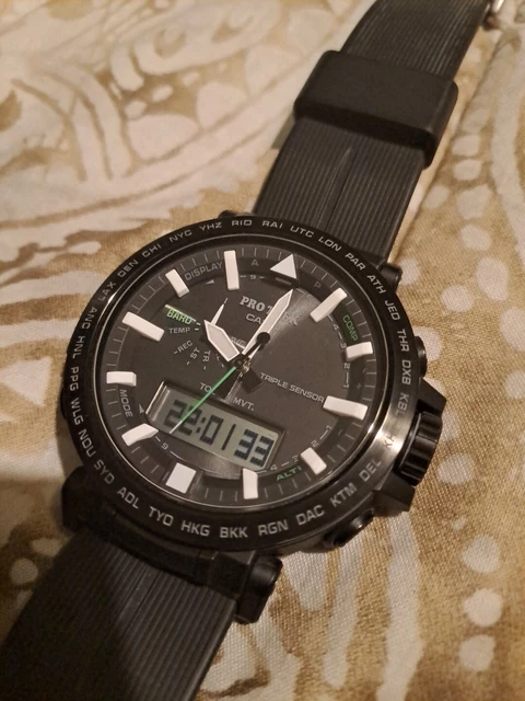 Brotect Pellicola Vetro Opaca Per Casio Pro Trek PRW-61 (3 Pezzi - Foto 8