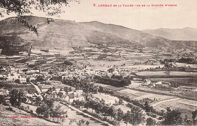 CP Ancienne Arreau Vallée D’Aure – Scène De Village, Hautes-Pyrénées, Années 1900