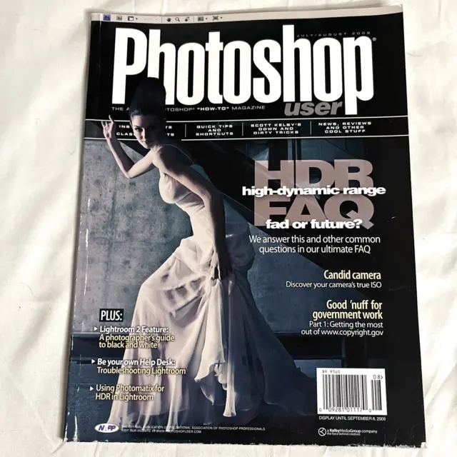 Photoshop User Magazine Adobe Lightroom 2 HDR July August 2009