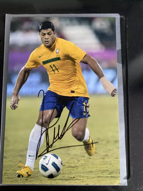 Hulk Hand Signed Autograph 12x8 Photo Brazil COA