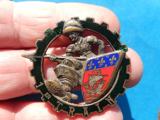 Insigne 27e regiment de dragons / drago paris - Insignes - Pucelles - Fourragères (10511330