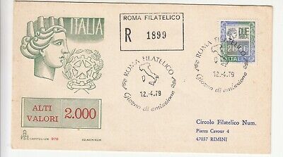 ITALIA 1986 FDC ROMA-LUXOR Castelli d'Italia valore complementare 650 lire 
