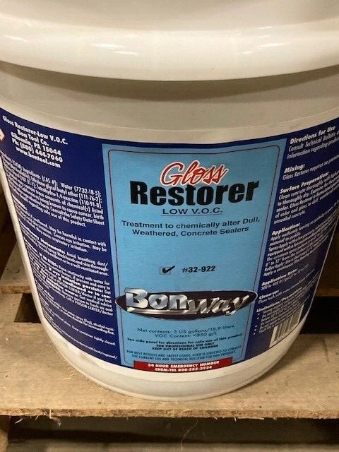 32-922 Gloss Restorer Voc 5 gallon