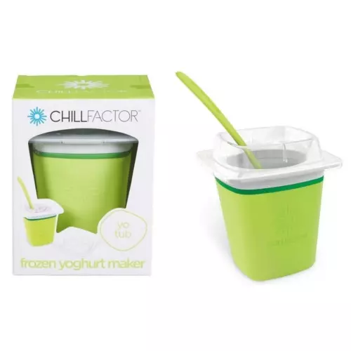Chill Factor Frozen Joghurt Maker Quetschwanne köstlich gesund Eis Leckerbissen Maschine 2