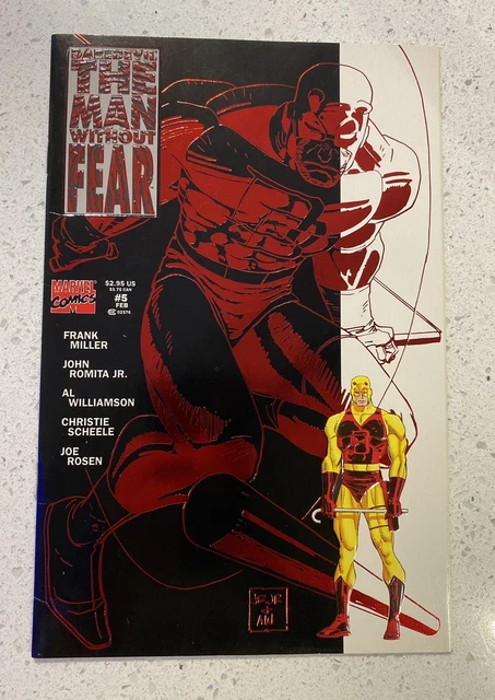 Daredevil The Man without Fear #5 (Feb 1994, Marvel) & Jim Lee Death Blow May 1