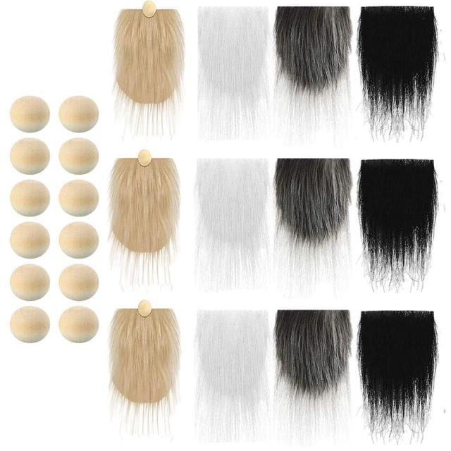 Faux Fur Fabric Gnome Beard Costume DIY Handmade Clothing Craft Fur Fabric
