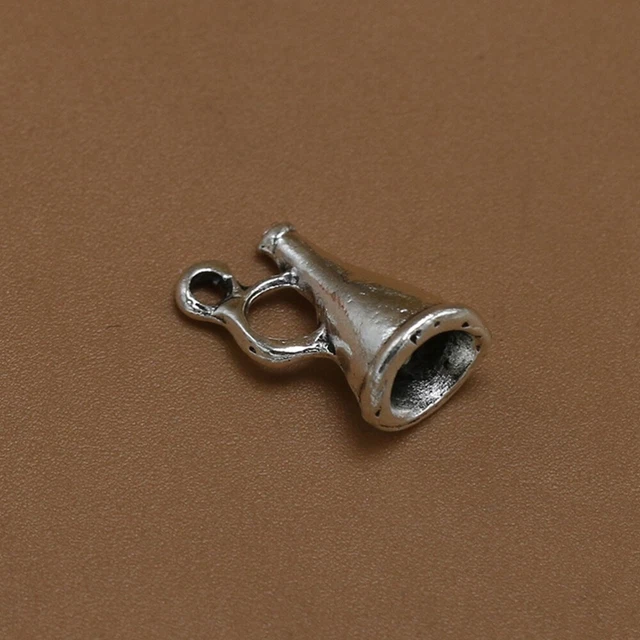 50 Stück Legierung Lautsprecher Anhänger DIY Charms Schmuckherstellung Zubehör f 5