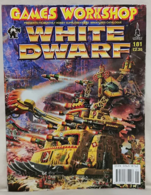 WHITE DWARF Magazine Issue 181 - Warhammer 40K - 1994