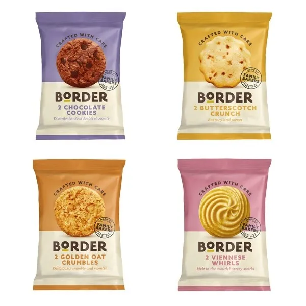 Border Family Biscuits Luxury Mini Packs in 4 Varieties - Pick & Choose 2