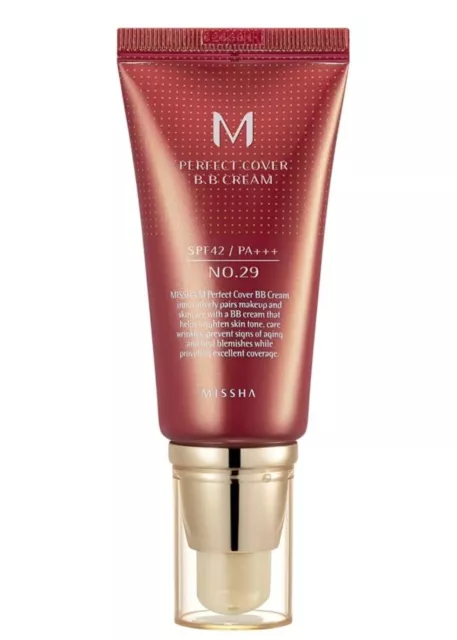 MISSHA M Perfect Cover BB Cream No. 29 SPF42 PA++ 50 ml (EXP. FECHA 06.21.2024)